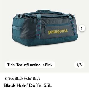 Patagonia Black Hole Duffel 55L - Tidal Teal